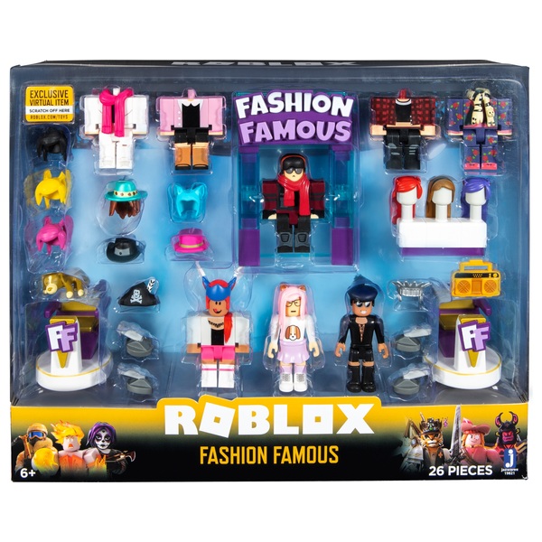Roblox Celebrity Fashion Famous Set Smyths Toys Uk - roblox mini figures fashion