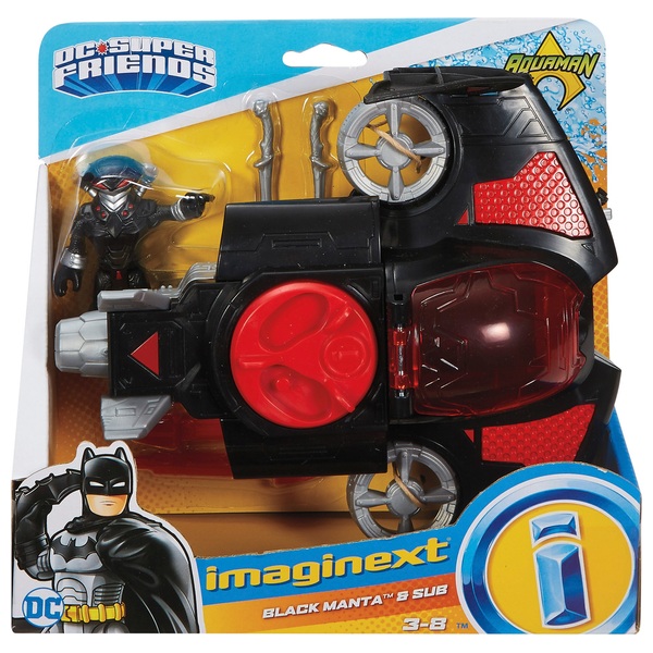 Imaginext DC Super Friends Black Manta & Sub - Other Action Figures ...