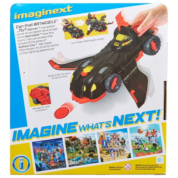 Imaginext DC Super Friends Ninja Armor Batmobile - Smyths Toys UK