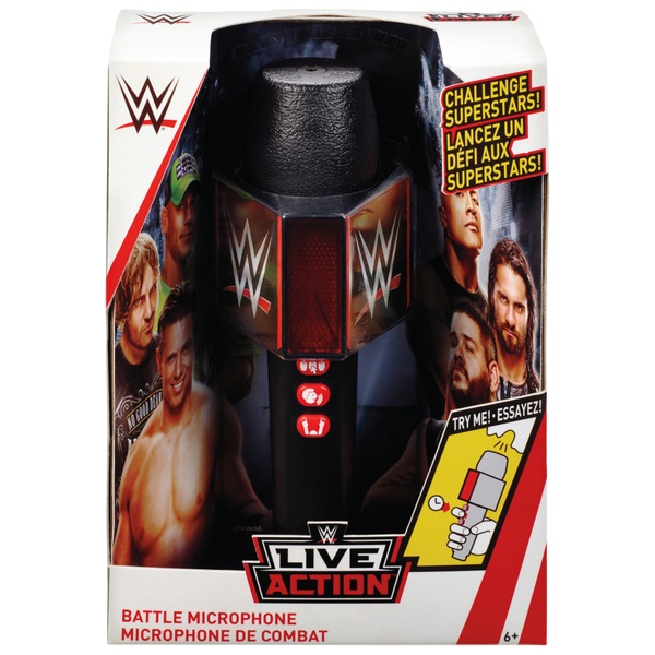 wwe action figure microphone