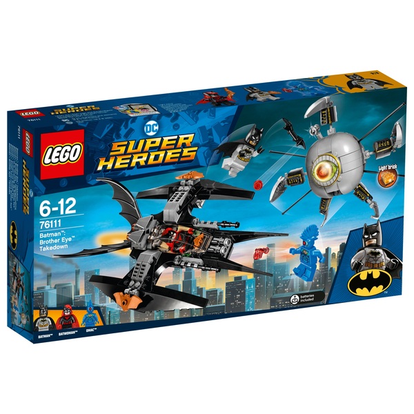 LEGO 76111 DC Comics Super Heroes Batman: Brother Eye Takedown - LEGO ...