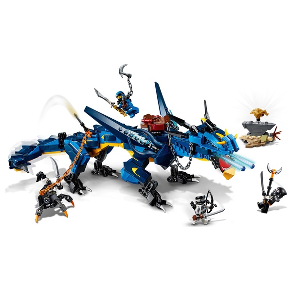 LEGO 70652 Ninjago Stormbringer Action Figure Dragon Toy - Smyths Toys