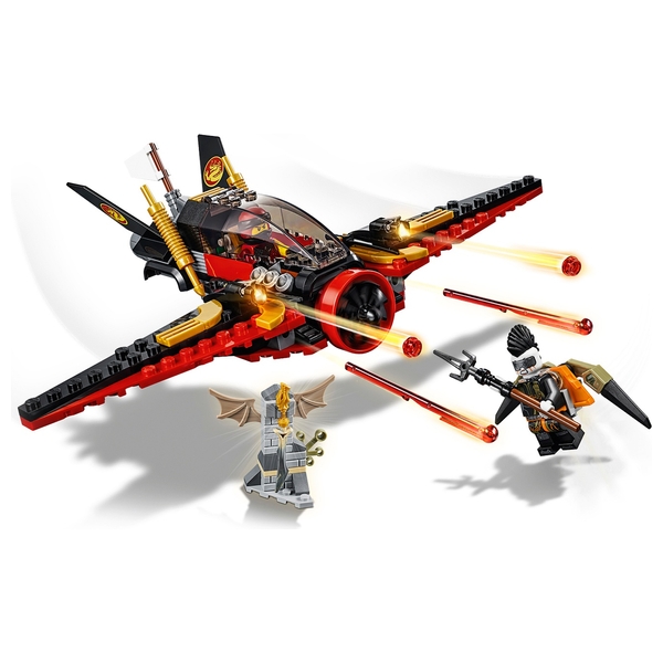 LEGO 70650 Ninjago Destiny's Wing Toy Jet Plane Building Set - Smyths ...