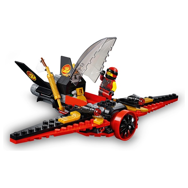 LEGO 70650 Ninjago Destiny's Wing Toy Jet Plane Building Set - Smyths ...