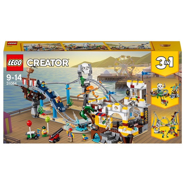 Lego 31084 Creator Pirate Roller Coaster Building Toy Set - rollercoaster creator roblox