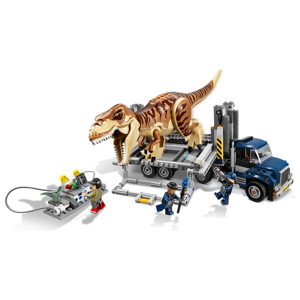 LEGO 75933 Jurassic World T-Rex Transport Truck Dinosaur Toy - LEGO ...