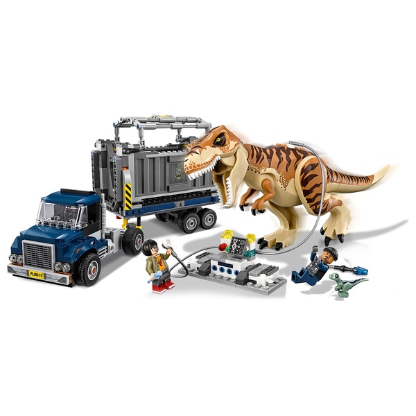 LEGO 75933 Jurassic World T-Rex Transport Truck Dinosaur Toy - LEGO ...