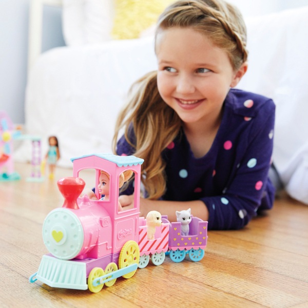 barbie toy train