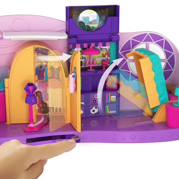 Polly Pocket Go Tiny! Room Playset - Smyths Toys