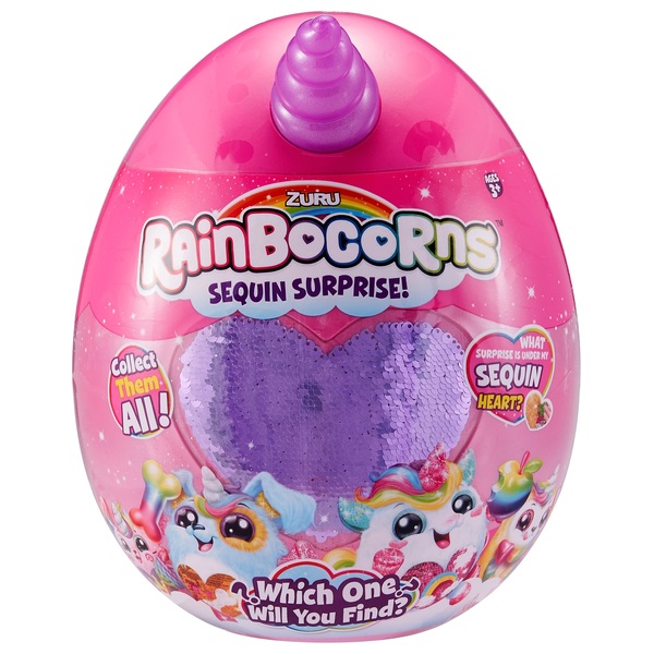 Rainbocorns Sequin Surprise Bunny - Soft Toys Ireland