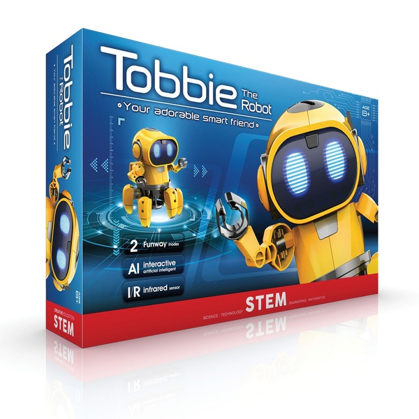Build Your Own Tobbie the Robot Smyths Toys UK