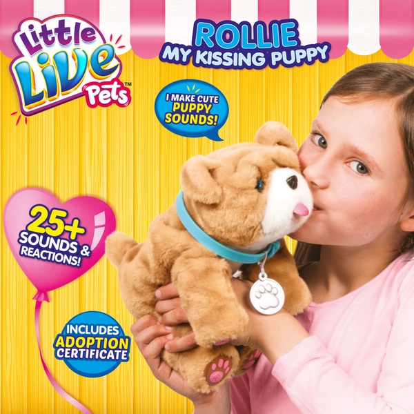 Little Live Pets Rollie My Kissing Puppy - Little Live Pets | Smyths Toys