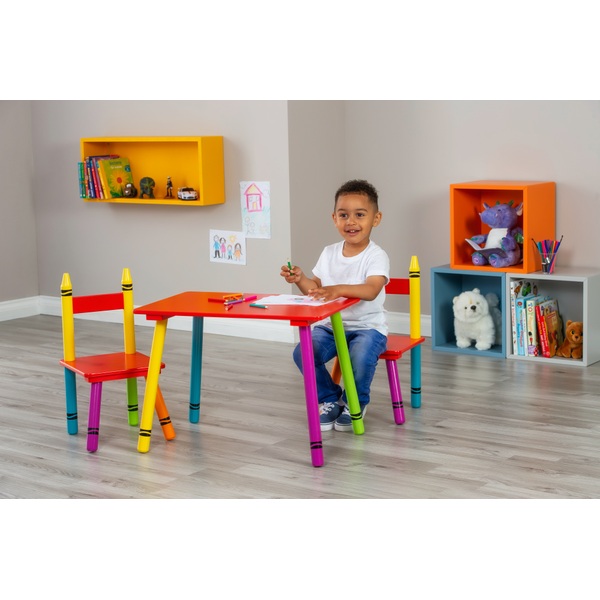kids crayola table and chairs