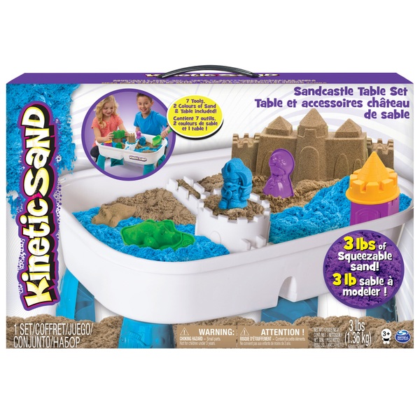 Kinetic Sand Sandcastle Table Set Smyths Toys Uk - building the biggest sand castle in roblox