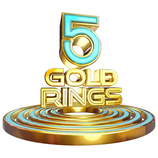 5 Gold Rings Board Game TV Game Show Games Ireland