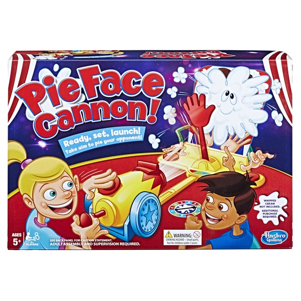 Pie Face Cannon Game Whipped Cream Family Board Game Family Board