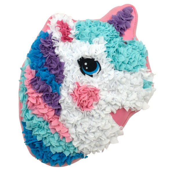 fluffy unicorn cushion