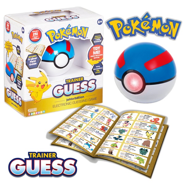 Pokemon Guess Game - Gift Finder 9-11 Years UK