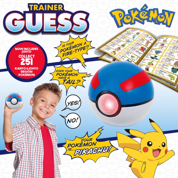 Pokemon Guess Game - Gift Finder 9-11 Years UK