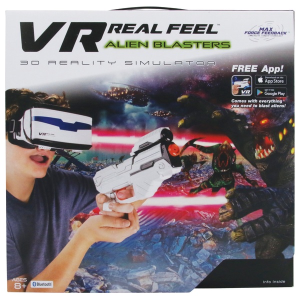 VR Real Feel Alien Blaster Virtual Reality Devices Smyths Toys UK