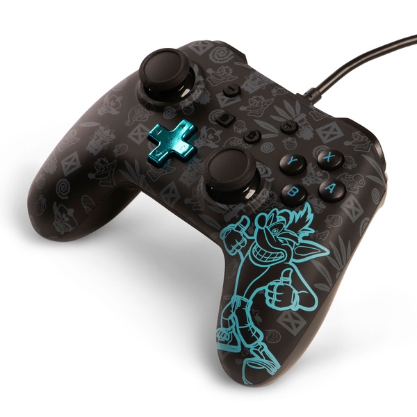 Crash Bandicoot Wired Controller for Nintendo Switch Crash