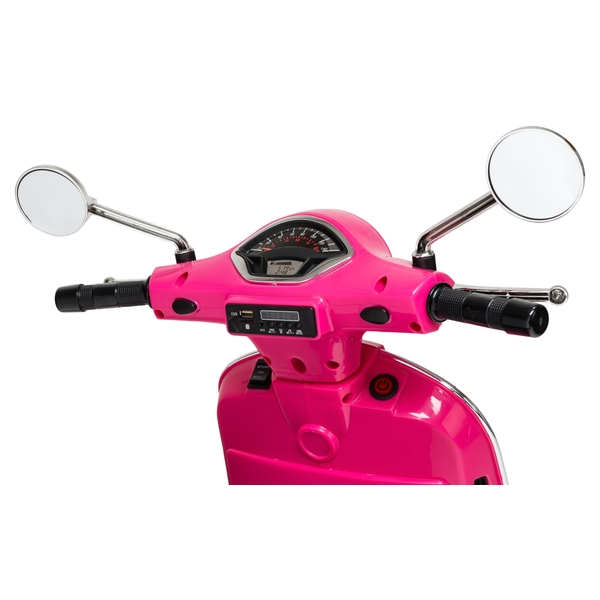 6V Vespa Pink Electric Ride On Smyths Toys UK