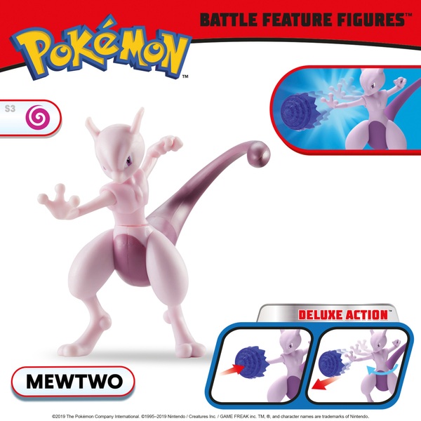 Pokemon Mewtwo 11cm Figure Smyths Toys Uk - roblox pokemon go 2 how to find mewtwo