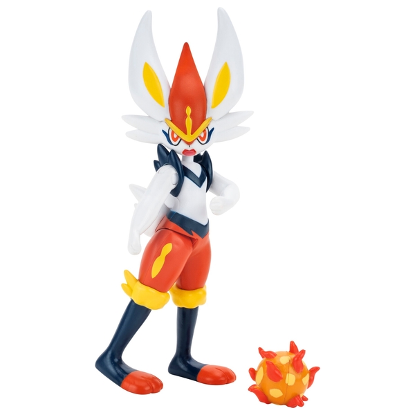 Pokémon Battle Feature Figure Cinderace Smyths Toys UK