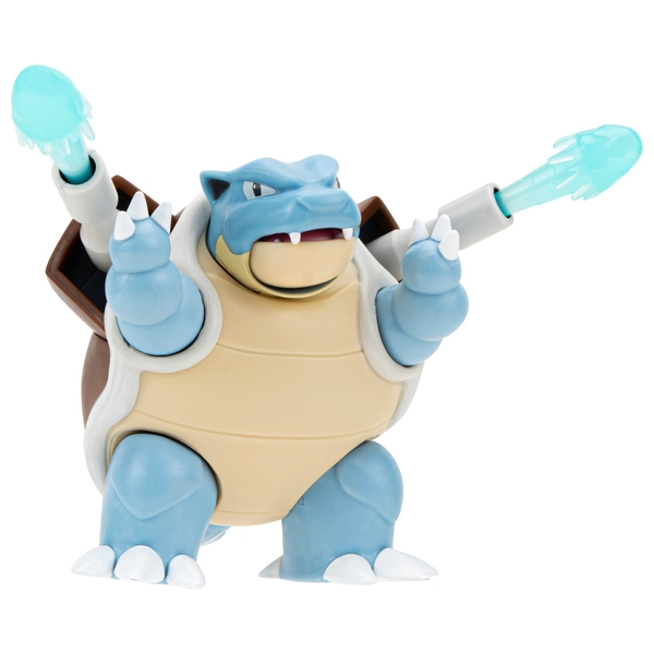 Pokémon Blastoise 11cm Battle Feature Figure with Water Missile Cannon ...