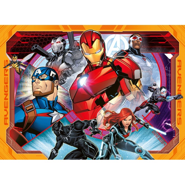 Marvel Avengers Assemble Cartoon A Logo Comic Style Boys Trainer Bag 