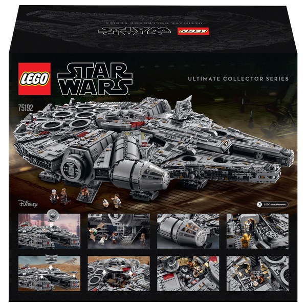 Lego Star Wars 75192 Millennium Falcon Smyths Toys Ireland - millennium falcon roblox