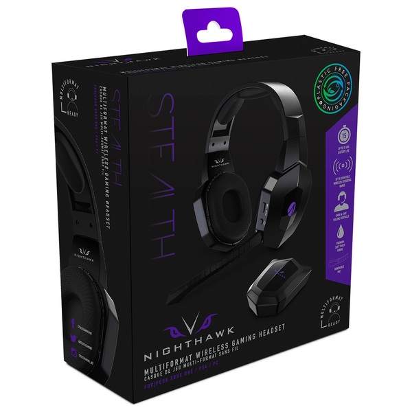 Multiformat Wireless Gaming Headset Nighthawk Gaming Headsets Ireland