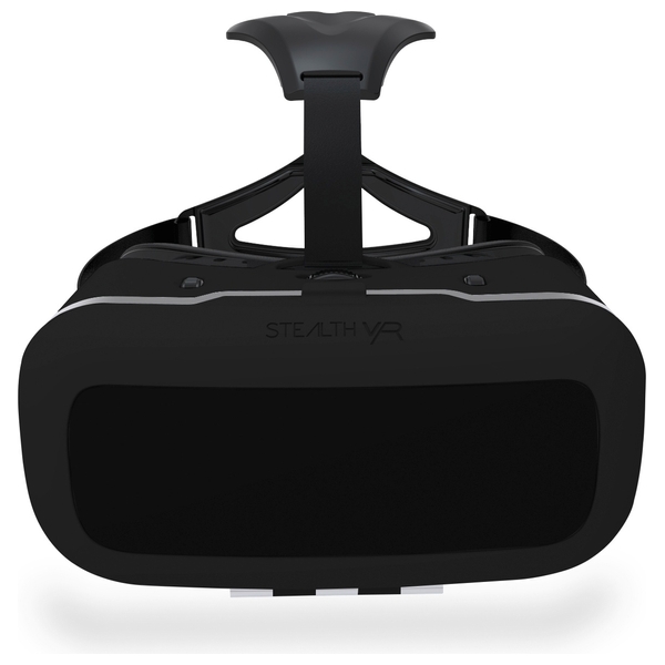 Stealth VR Headset Black with Silver Trim Virtual Reality Devices