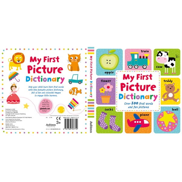 My First Picture Dictionary Hardback Book Smyths Toys Uk 7438