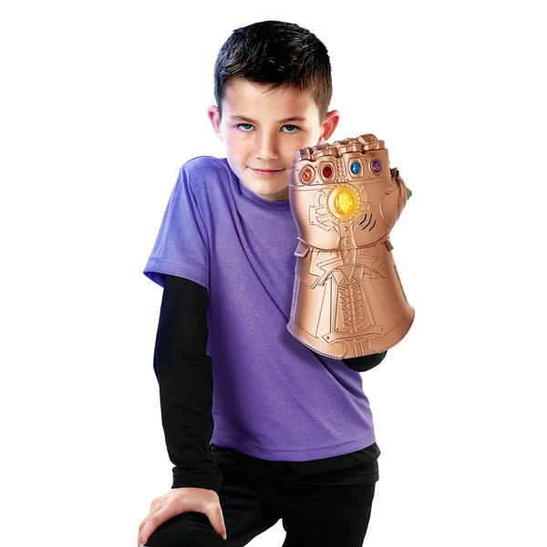Marvel Avengers Infinity War Infinity Gauntlet Electronic Fist Smyths Toys Ireland - how to get the infinity gauntlet on roblox