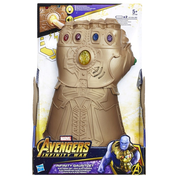 Marvel Infinity War Infinity Gauntlet Electronic Fist Avengers - roblox how to wear infinity gauntlet