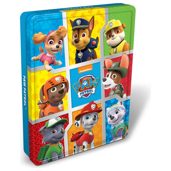 Paw Patrol Tin Of Books - Colour, Activity & Sticker Books Uk