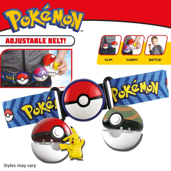 Pokémon Clip'N' Go Poké Ball Belt Set - Smyths Toys