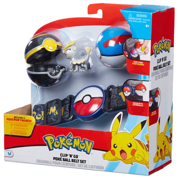 Pokémon Clip 'n' Go Belt Set - Pokemon Toys Uk