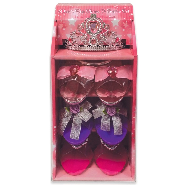 Play Shoes and Tiara Set Dress Up And Make Up Smyths Toys UK