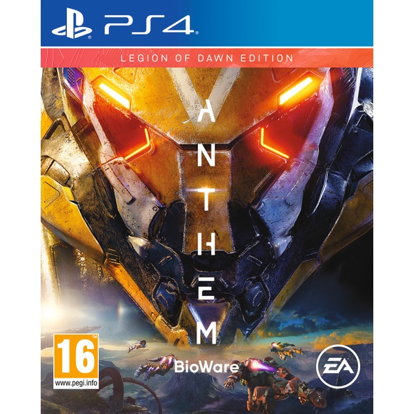 Anthem Legion Of Dawn Edition Ps4 Anthem Video Game Uk - anthem legion of dawn edition ps4