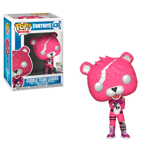 Pop Vinyl Fortnite Cuddle Team Leader Figure Funko Pop Vinyls - vinyl fortnite cuddle team leader figure