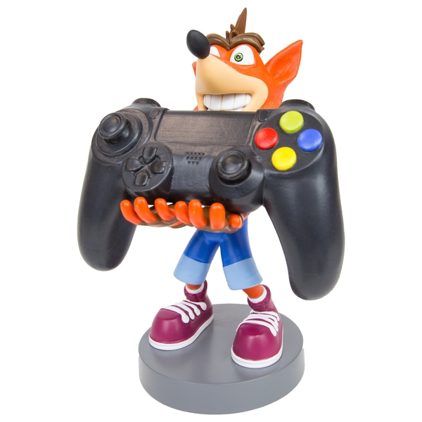 Crash Bandicoot Cable Guy Phone and Controller Holder Gaming Merchandise