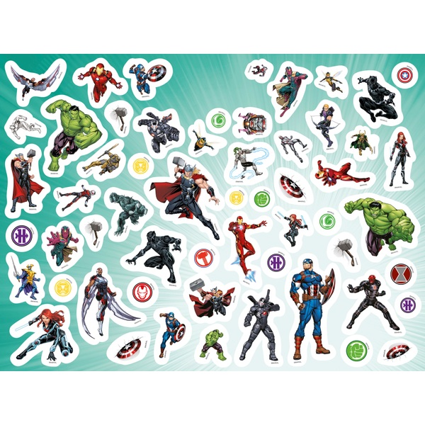 Marvel Avengers Colouring Fun Pad Smyths Toys Uk - coloring book coloring book pages super hero roblox harry