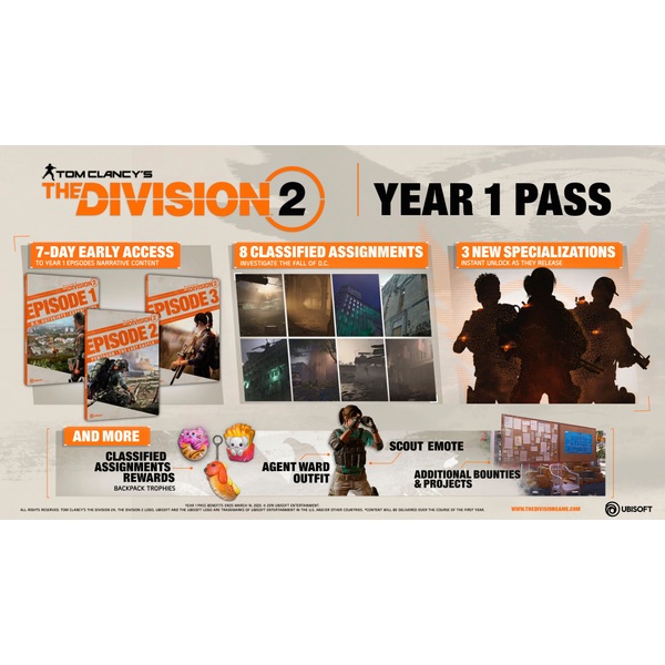Tom Clancy S The Division 2 Gold Edition Ps4 Smyths Toys Uk