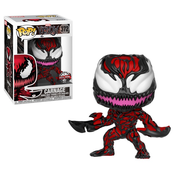 POP Vinyl: Marvel Venom Carnage - Funko POP! Vinyl UK