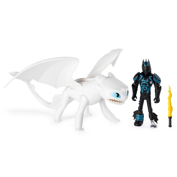 Lightfury Hiccup Dreamwork Dragons Dragon And Viking Smyths Toys Uk - dragon scale wing roblox