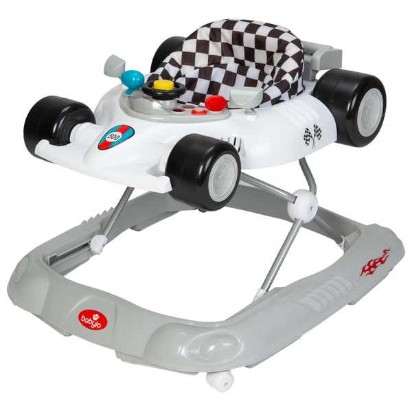 Babylo Racer 500 Baby Walker White Smyths Toys UK