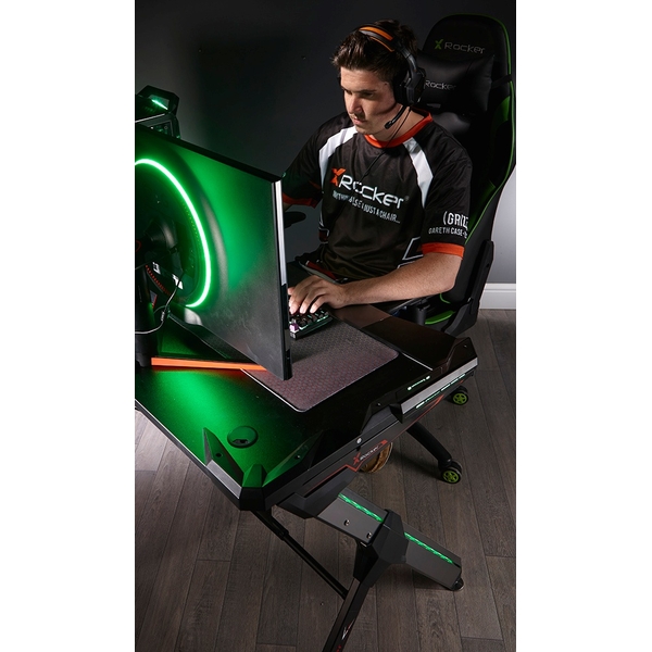 X Rocker Lynx RGB Gaming Desk - Gaming Desks UK