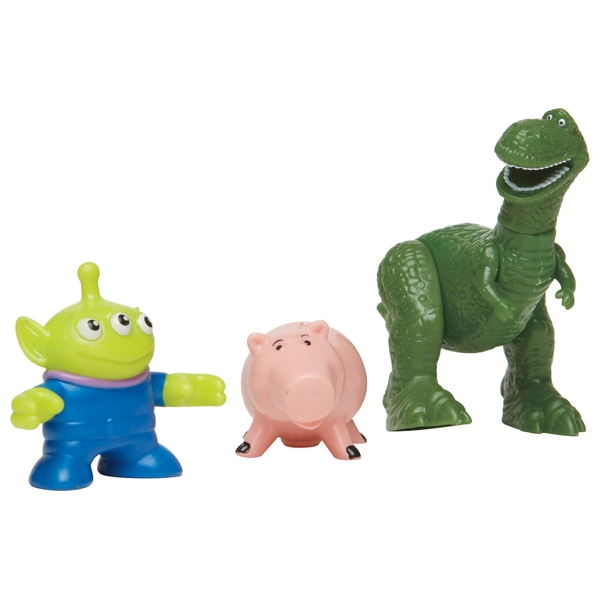 Imaginext Toy Story Rex, Hamm and Alien Smyths Toys